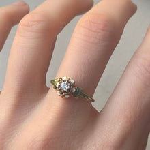 vintage diamond ring - Toronto Canada handmade artisan fine antique vintage estate jewelry jewellery