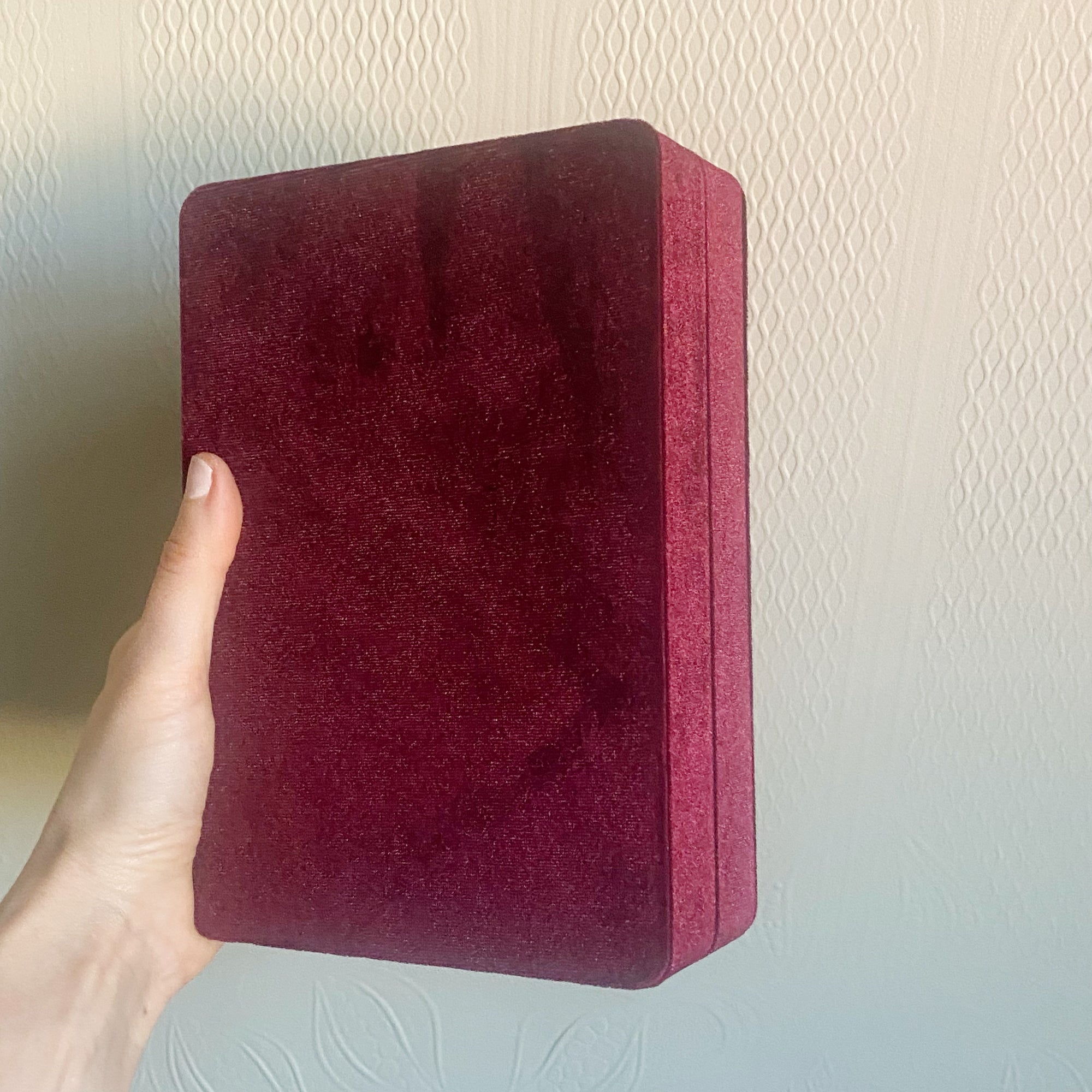 velvet jewellery box