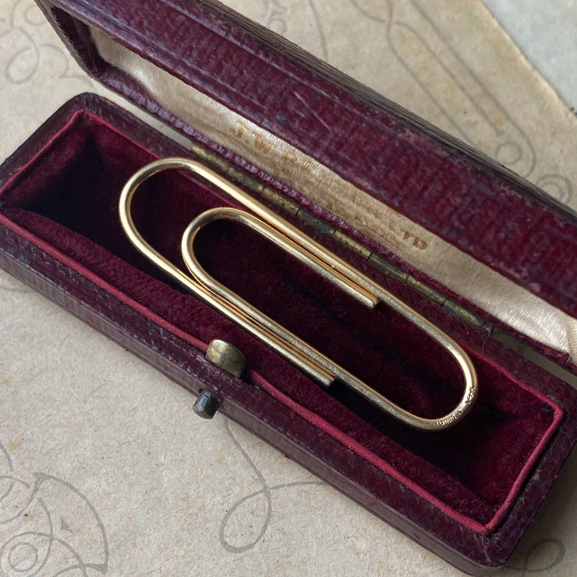 14k paperclip Toronto Canada vintage estate jewelry jewellery