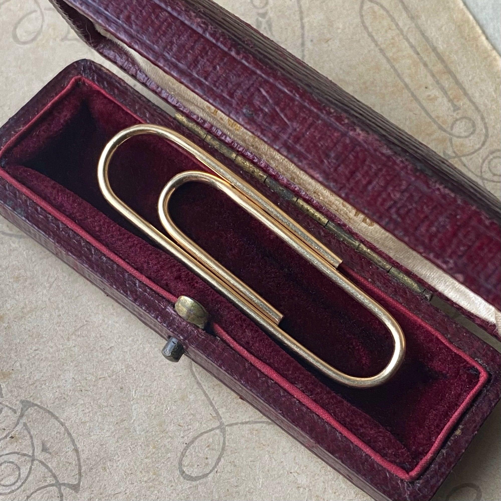 14k gold aperclip 