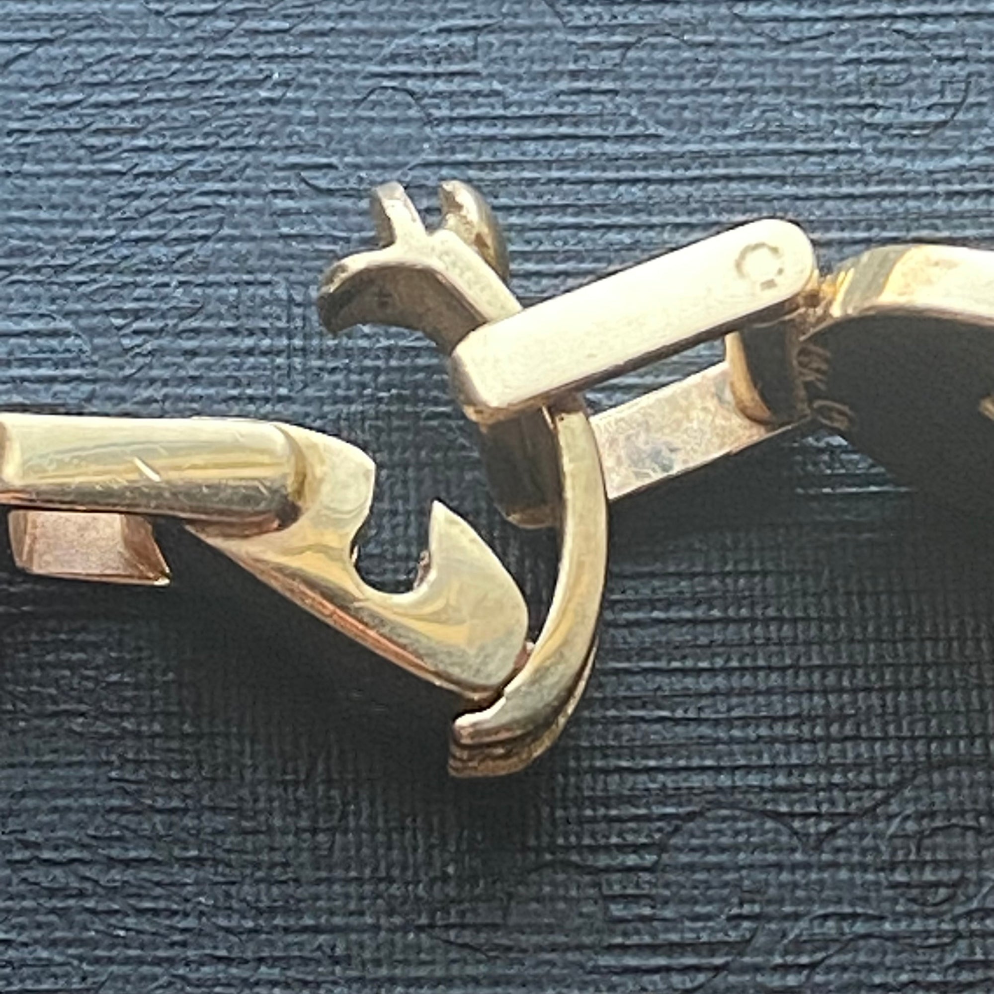 Vintage Mid-Century &quot;I Love You&quot; Bracelet - 14k