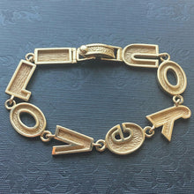 vintage i love you bracelet jewelry jewellery toronto canada