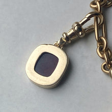 Antique Forget Me Not Seal Charm - 14k