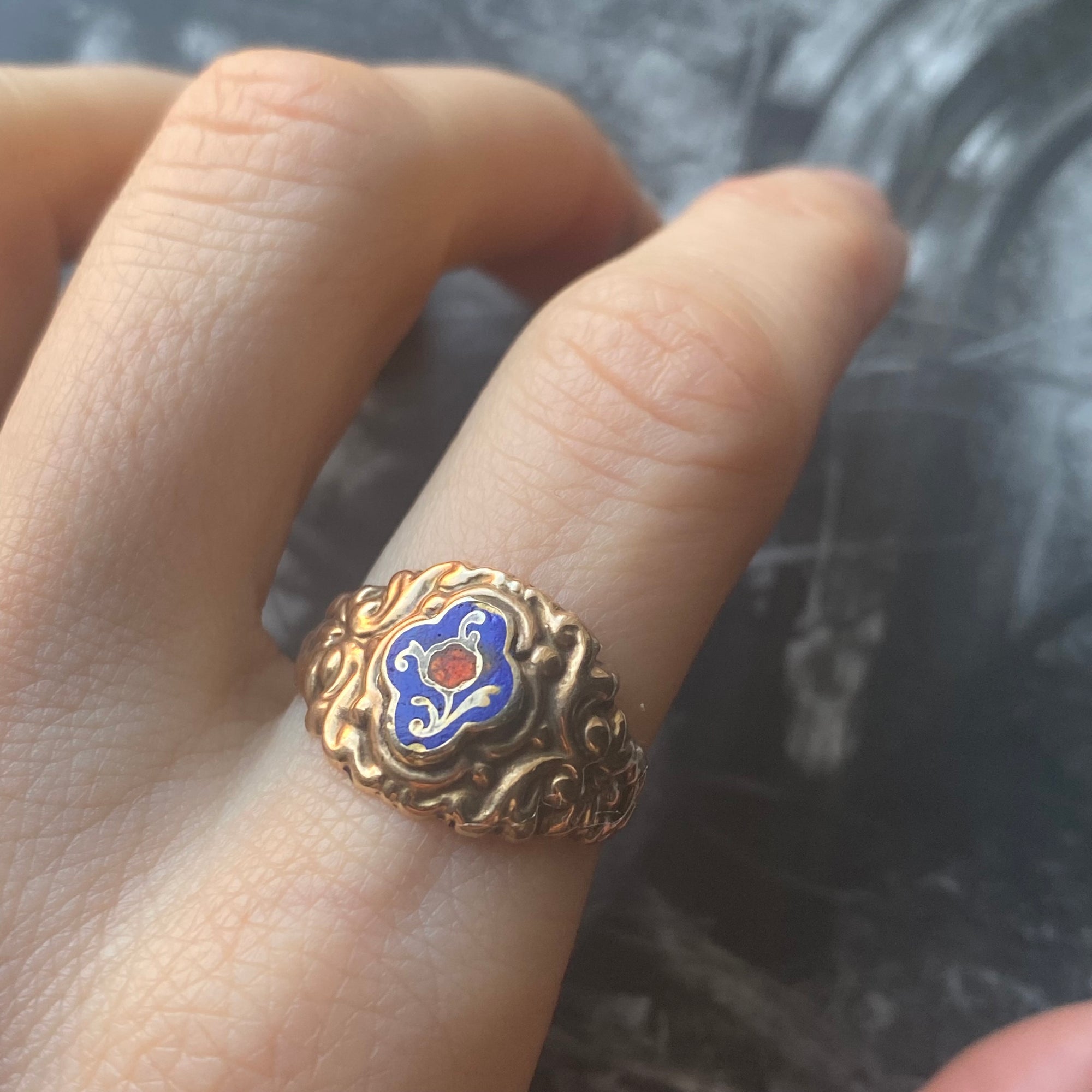 antique italian bourbon era ring toronto canada jewelry jewellery