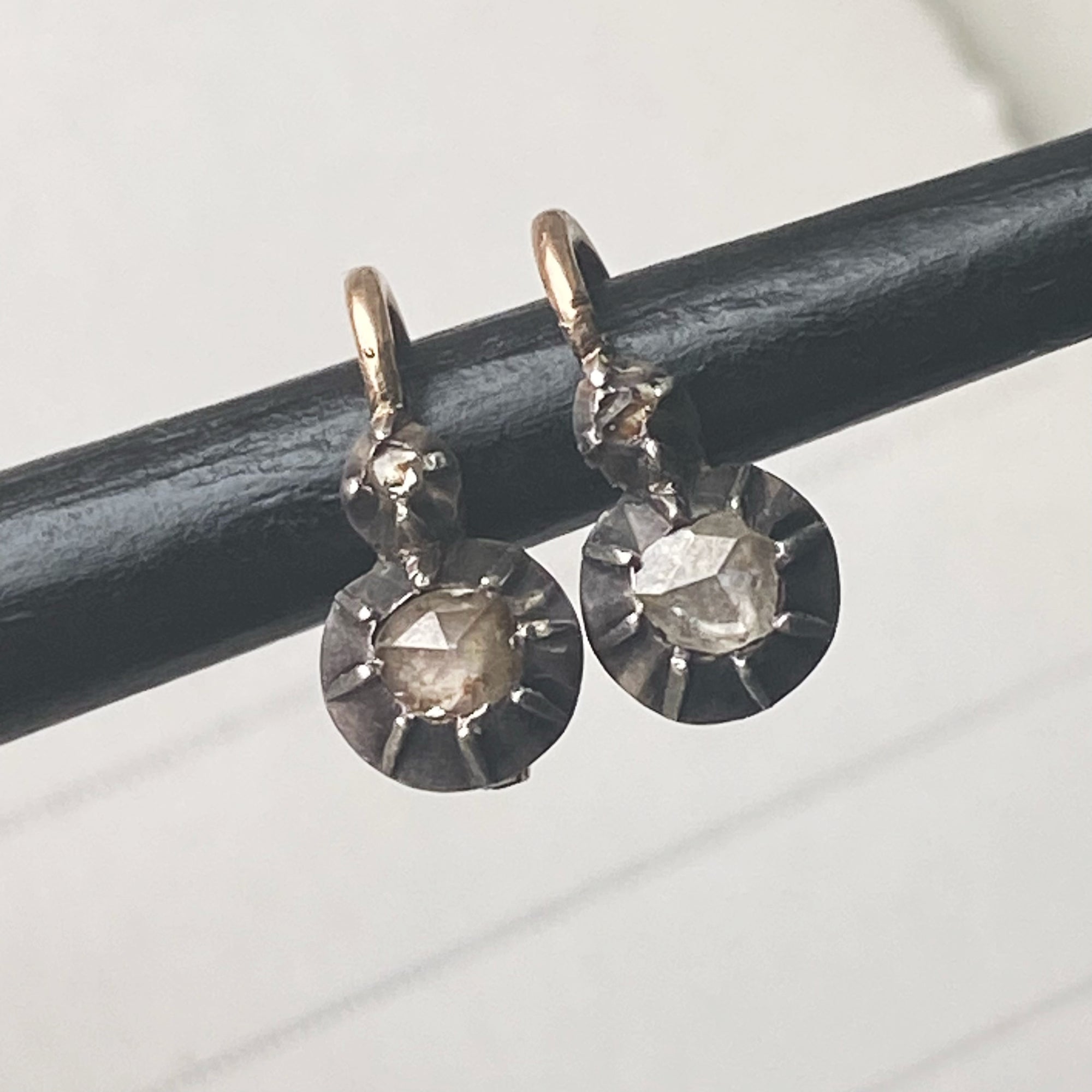 antique dormeuse earrings