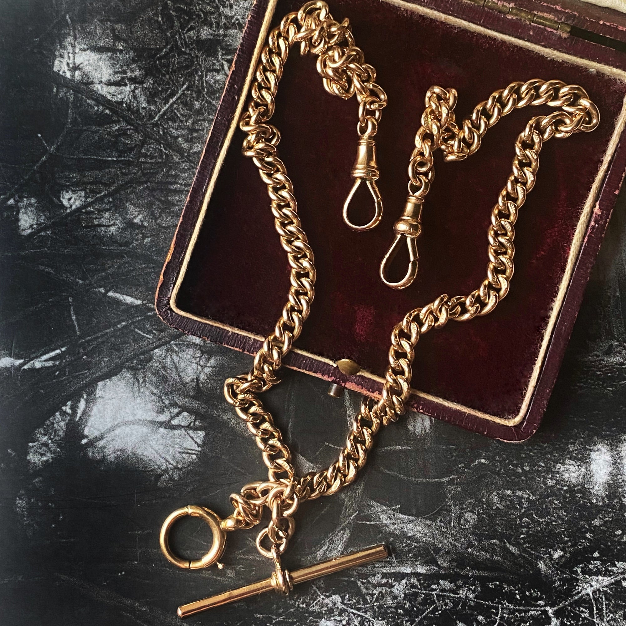 antique Albert watch chain antique toronto canada jewelry jewellery vintage estate