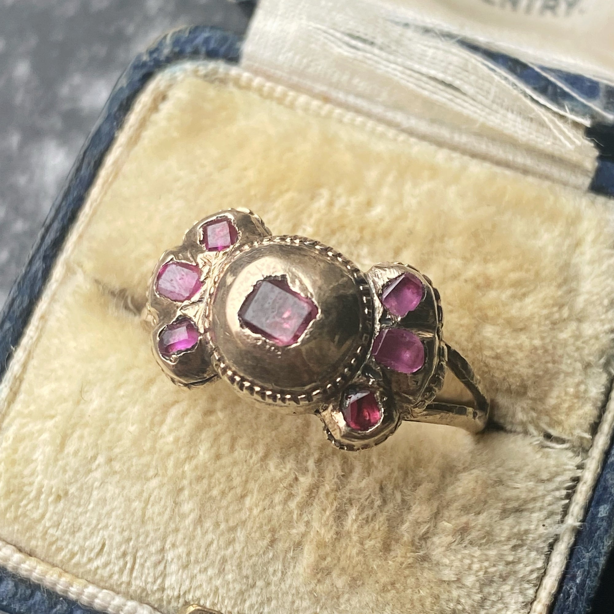 18th century ruby ring