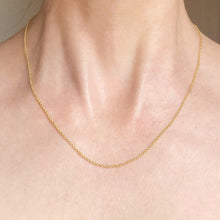 14k rolo necklace
