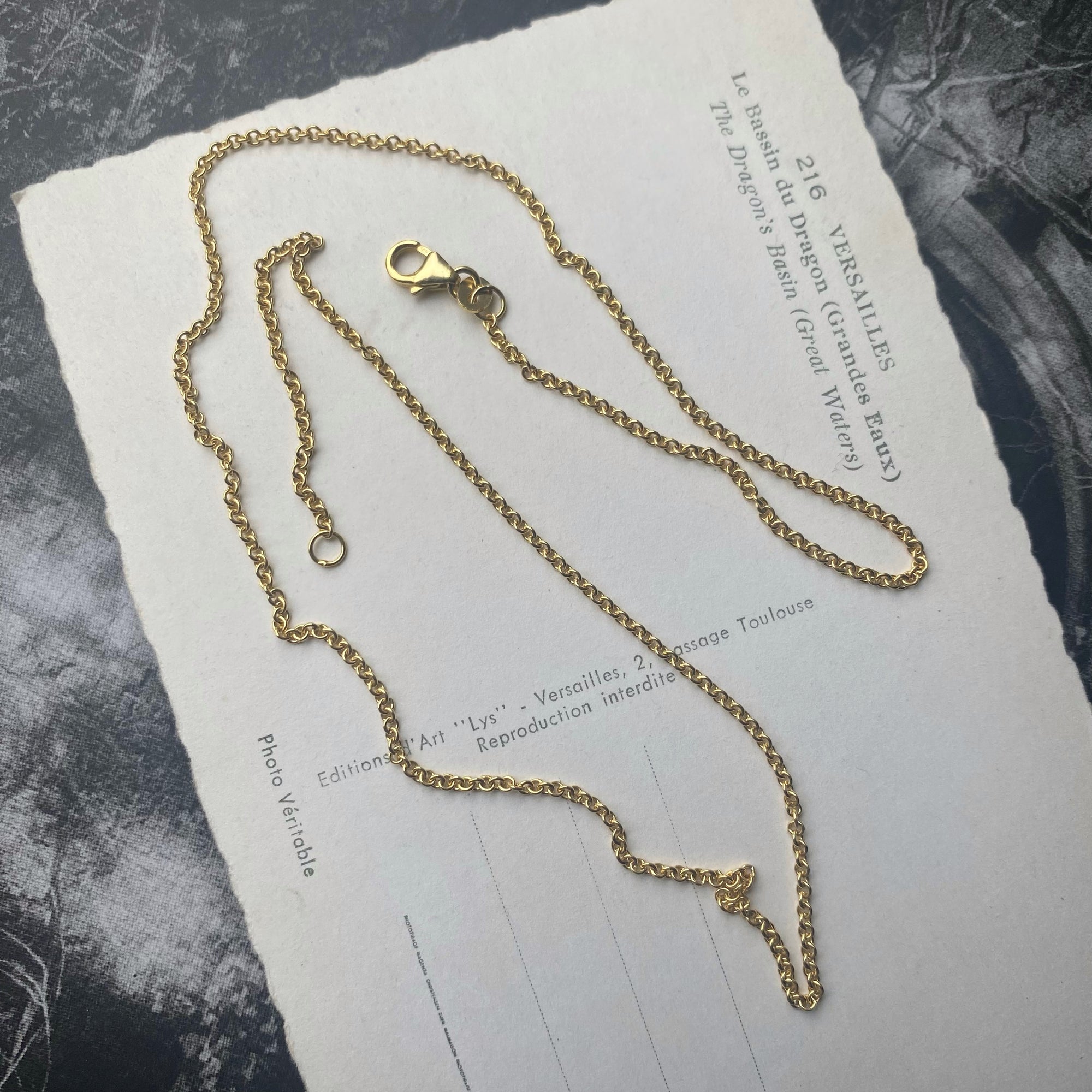 14k rolo chain