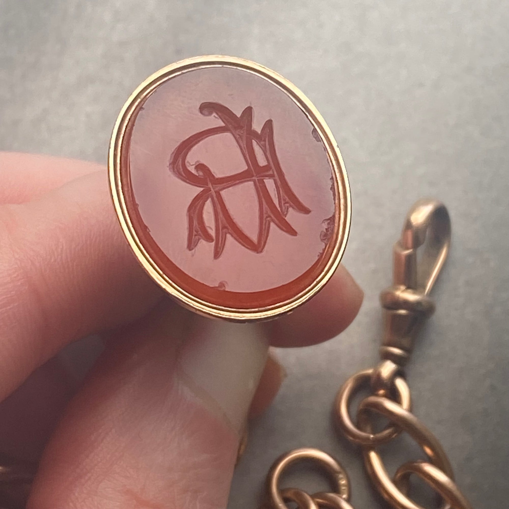 antique intaglio seal