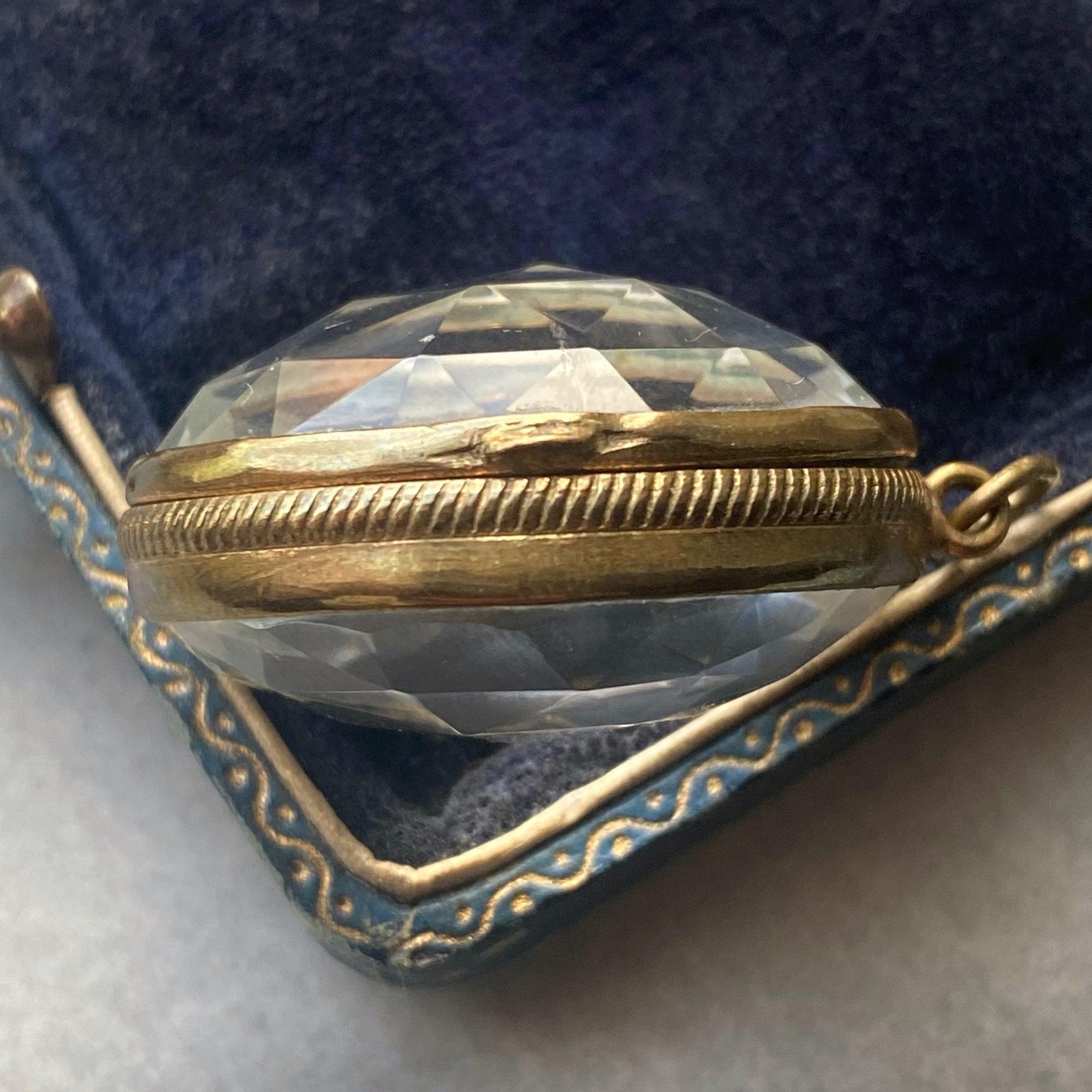 antique kaleidoscope locket