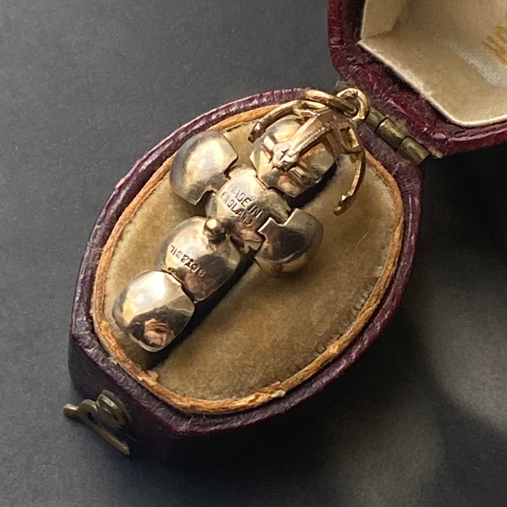 antique masonic charm