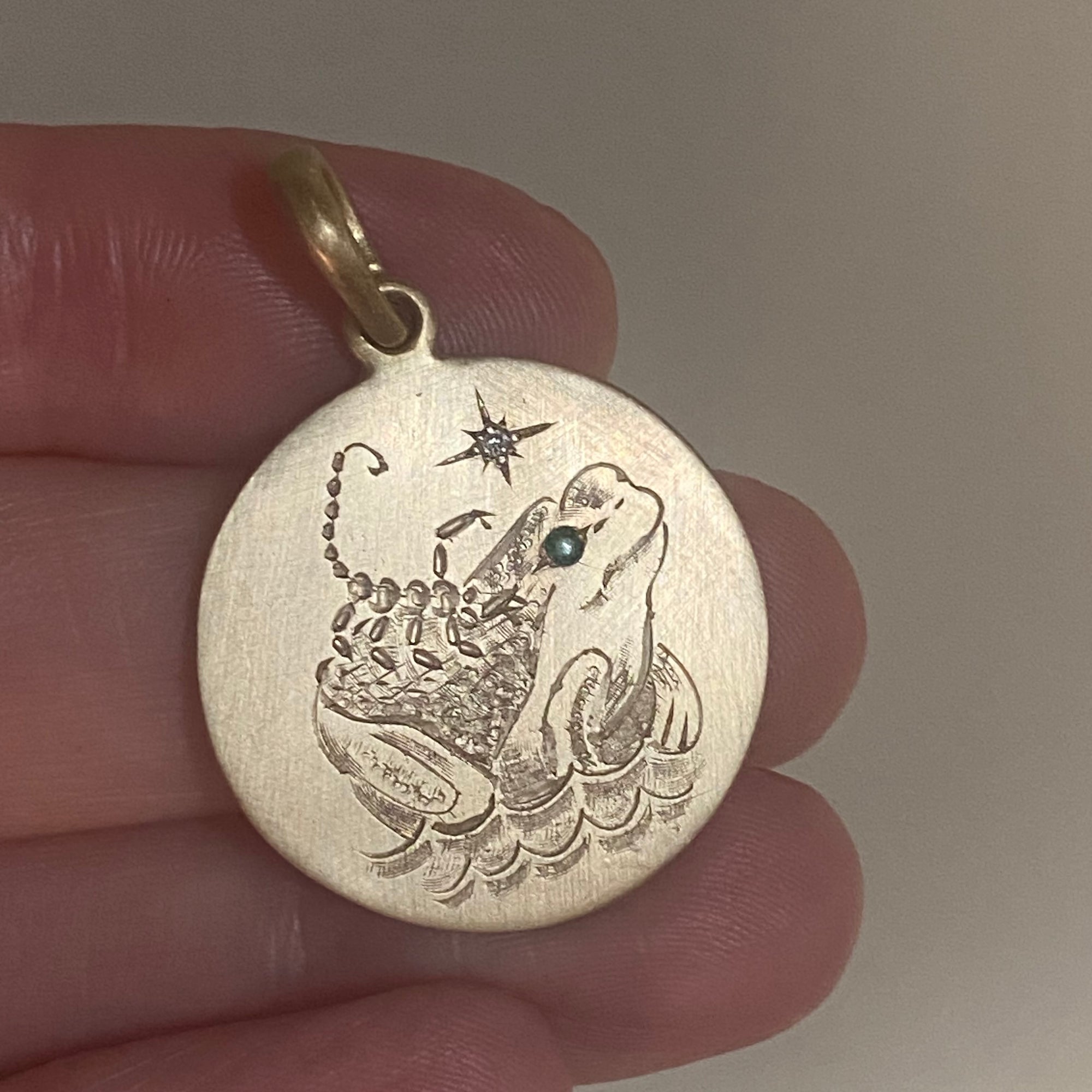 scorpion pendant
