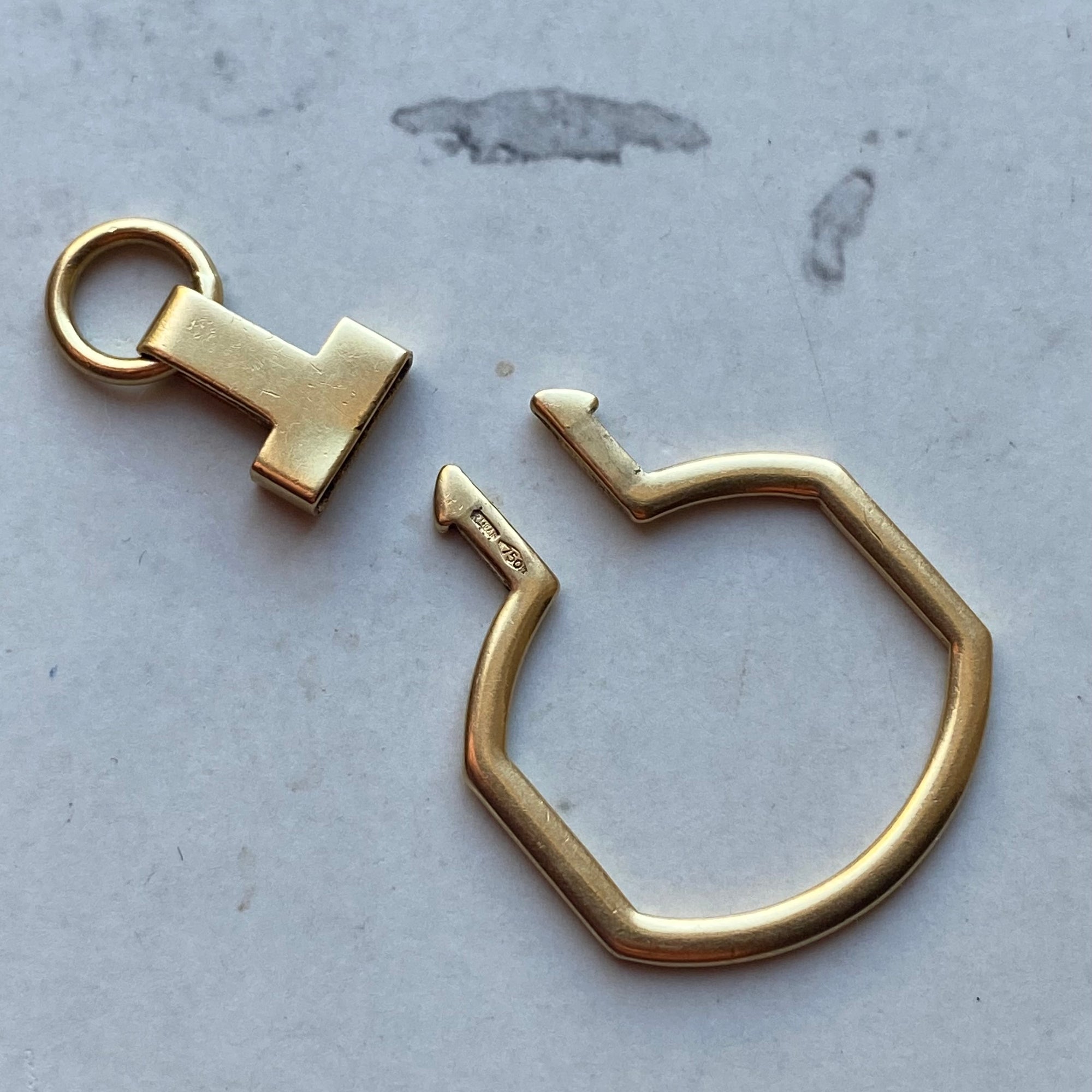 vintage charm holder