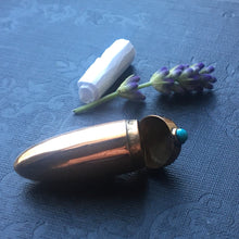Antique Bullet Pomander Pendant