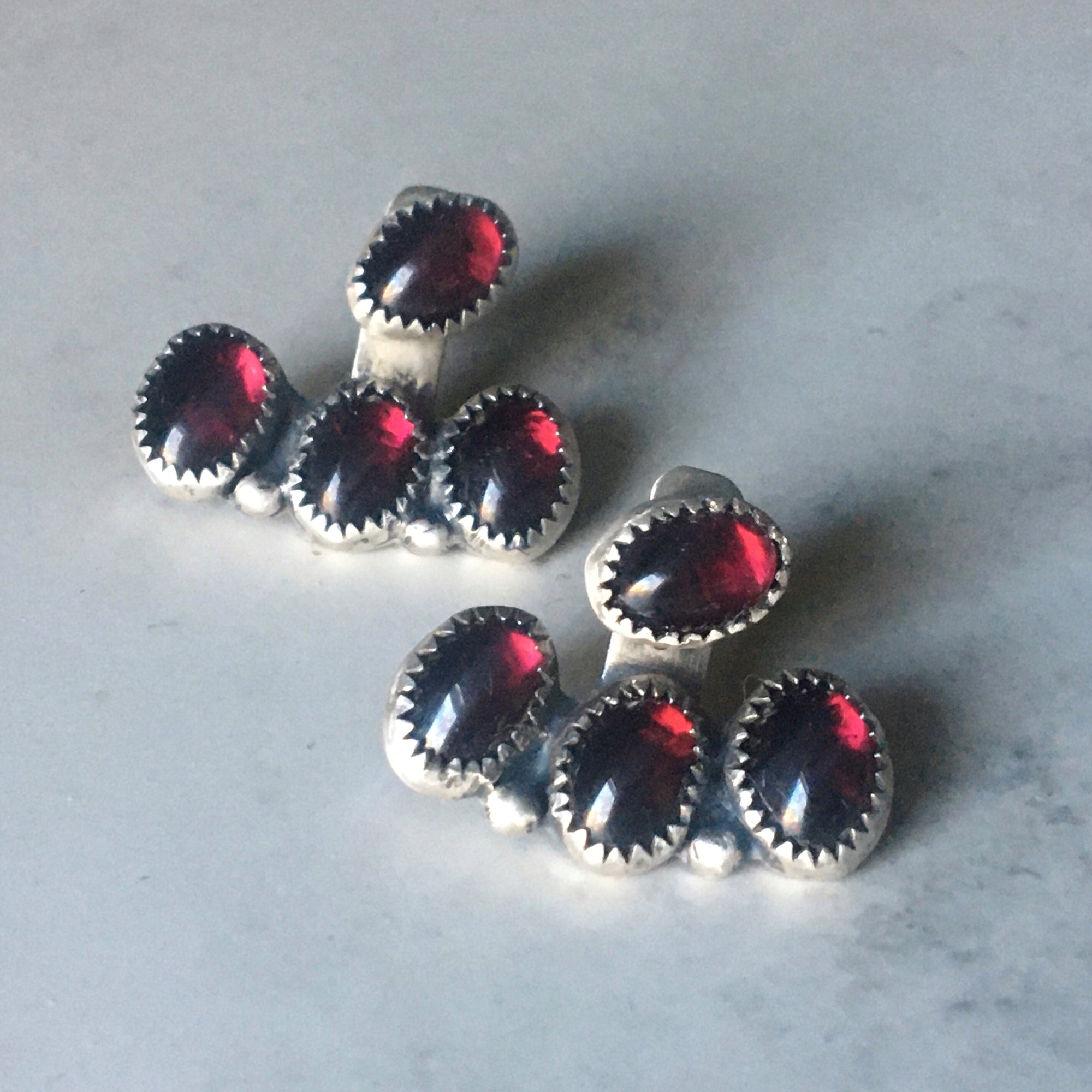 garnet ear jackets