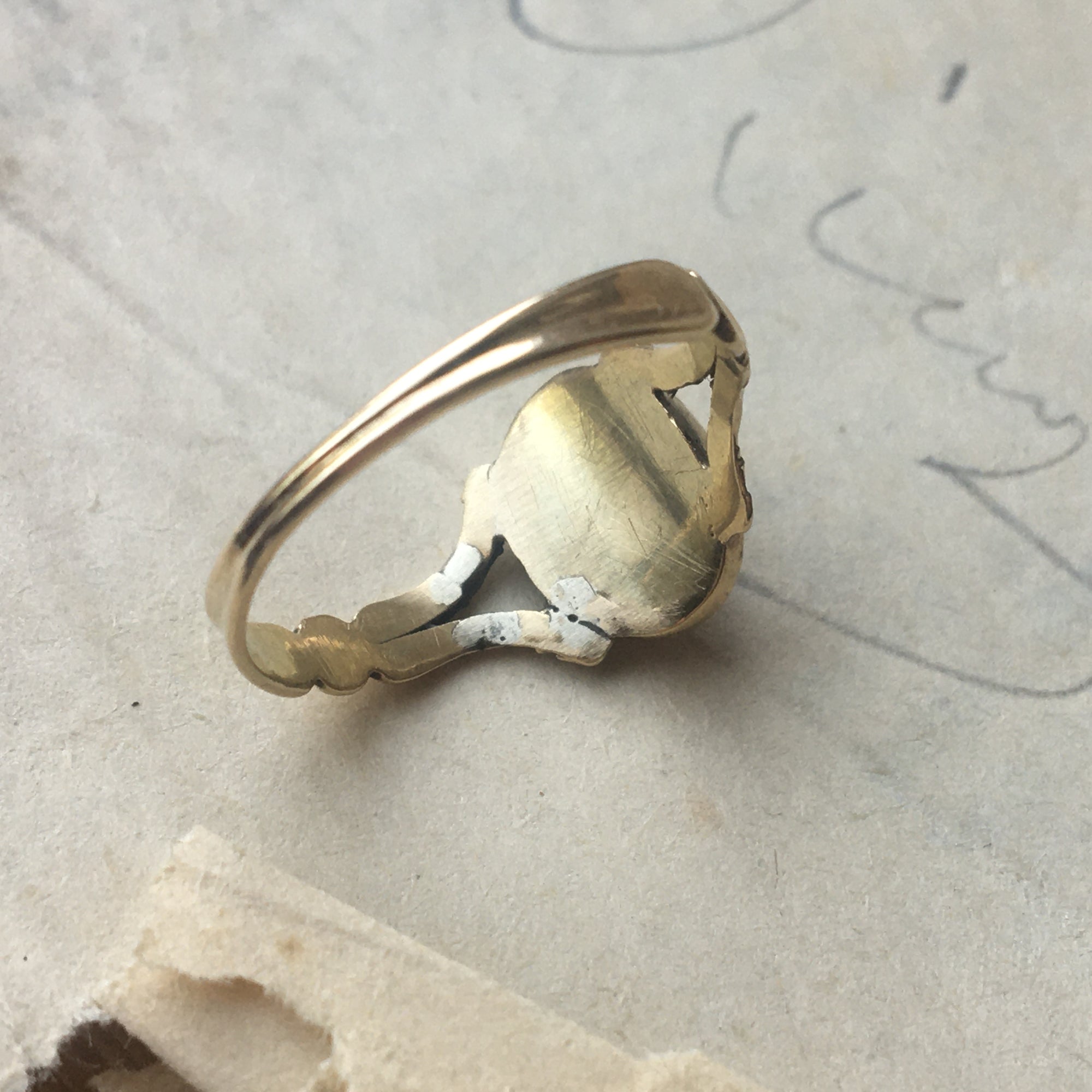 Georgian Agate Ring - Size 5.75/6