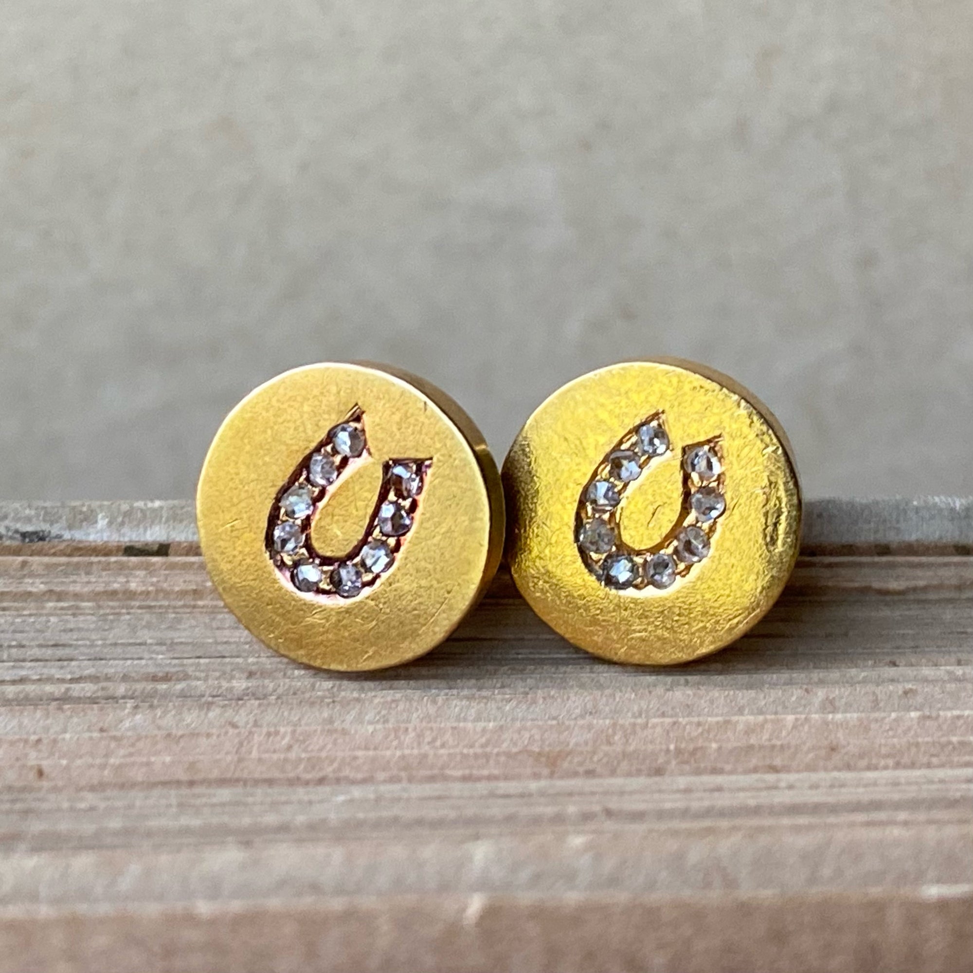 horseshoe earrings