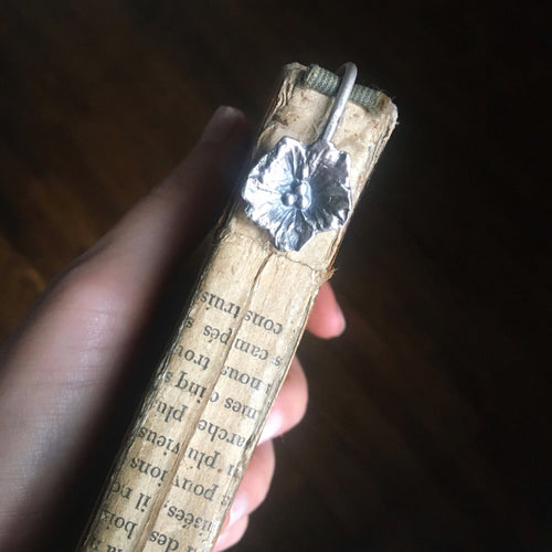 sterling silver bookmark