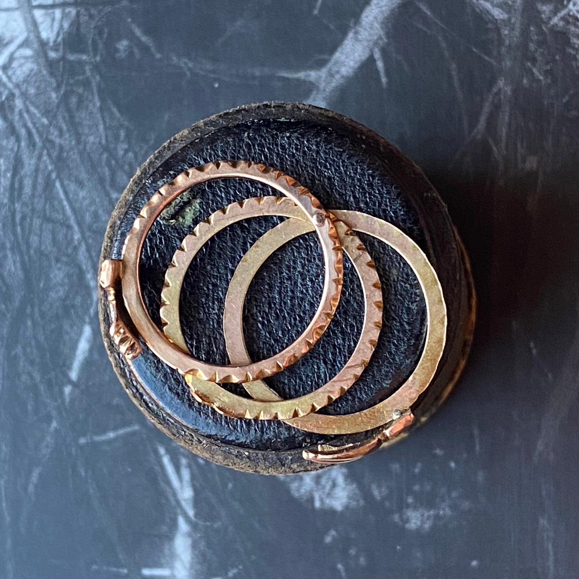 Georgian Gimmel ring