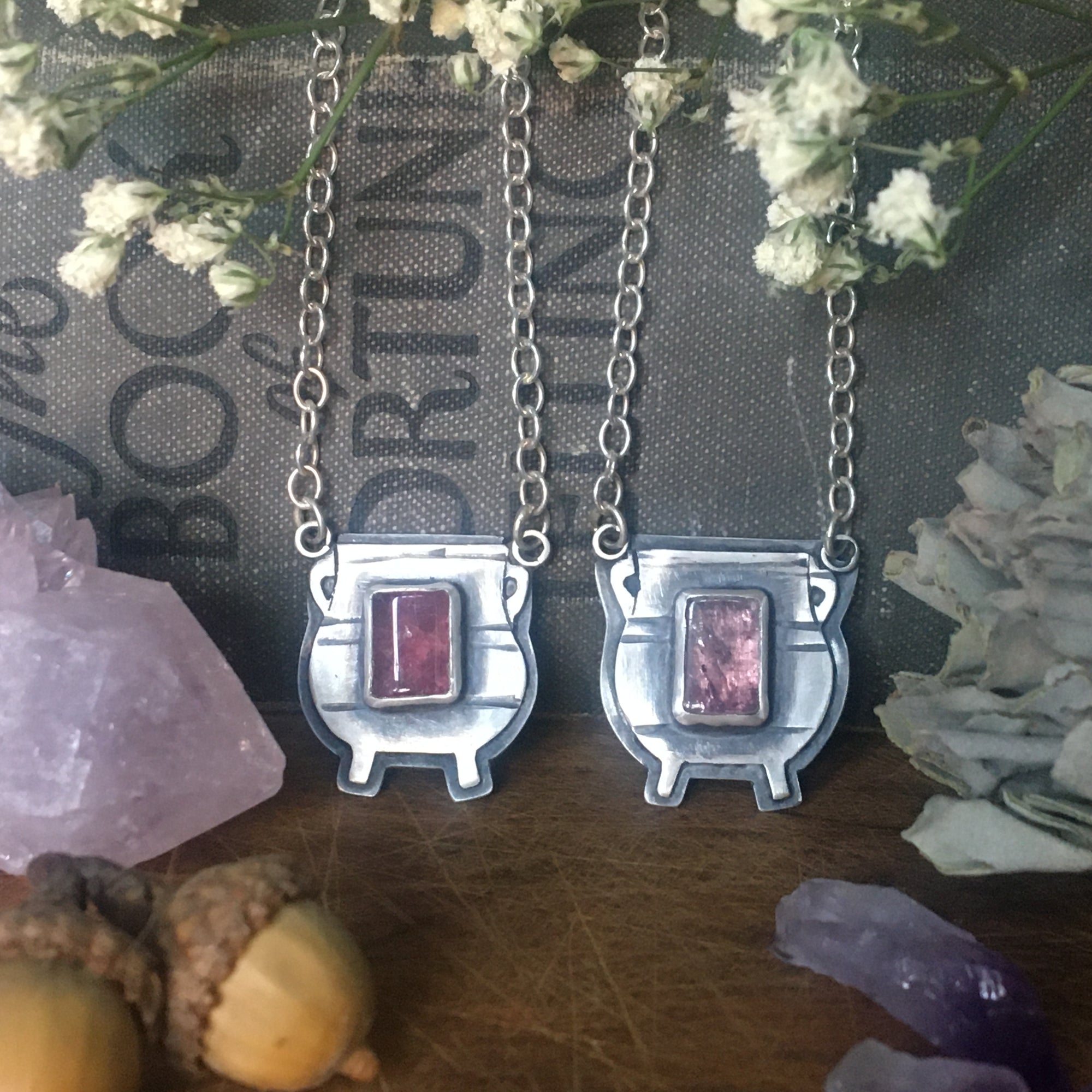 cauldron necklace