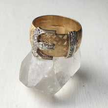 gold buckle ring