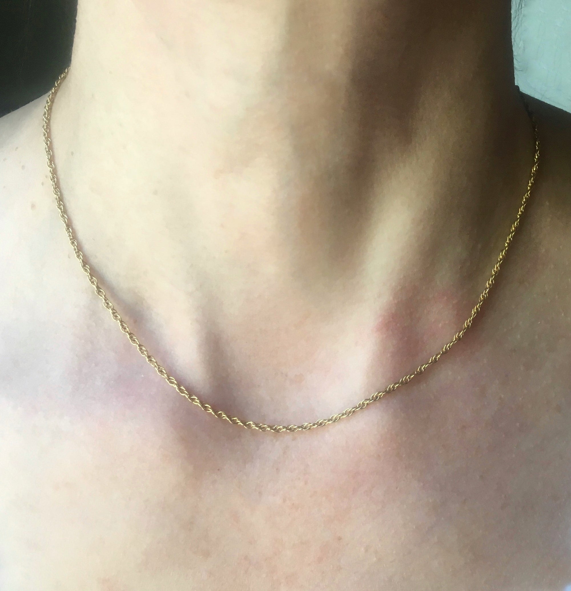antique rope chain