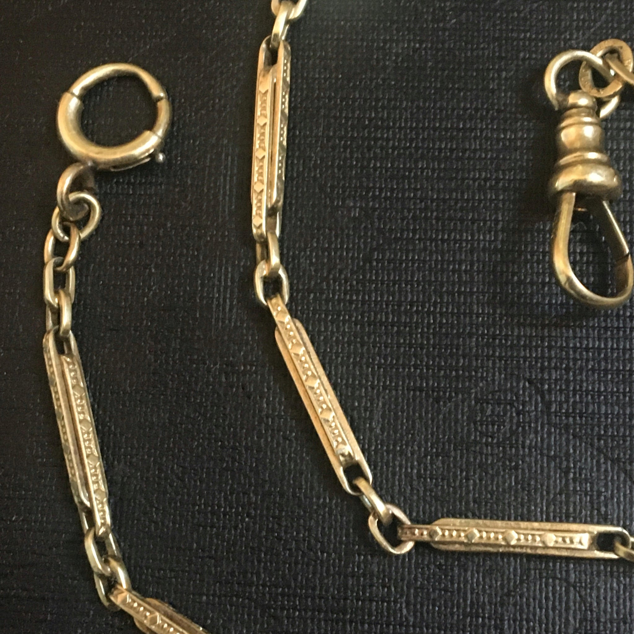 Antique Watch Chain - 14k - antique jewelry Toronto – Black Umbrella ...