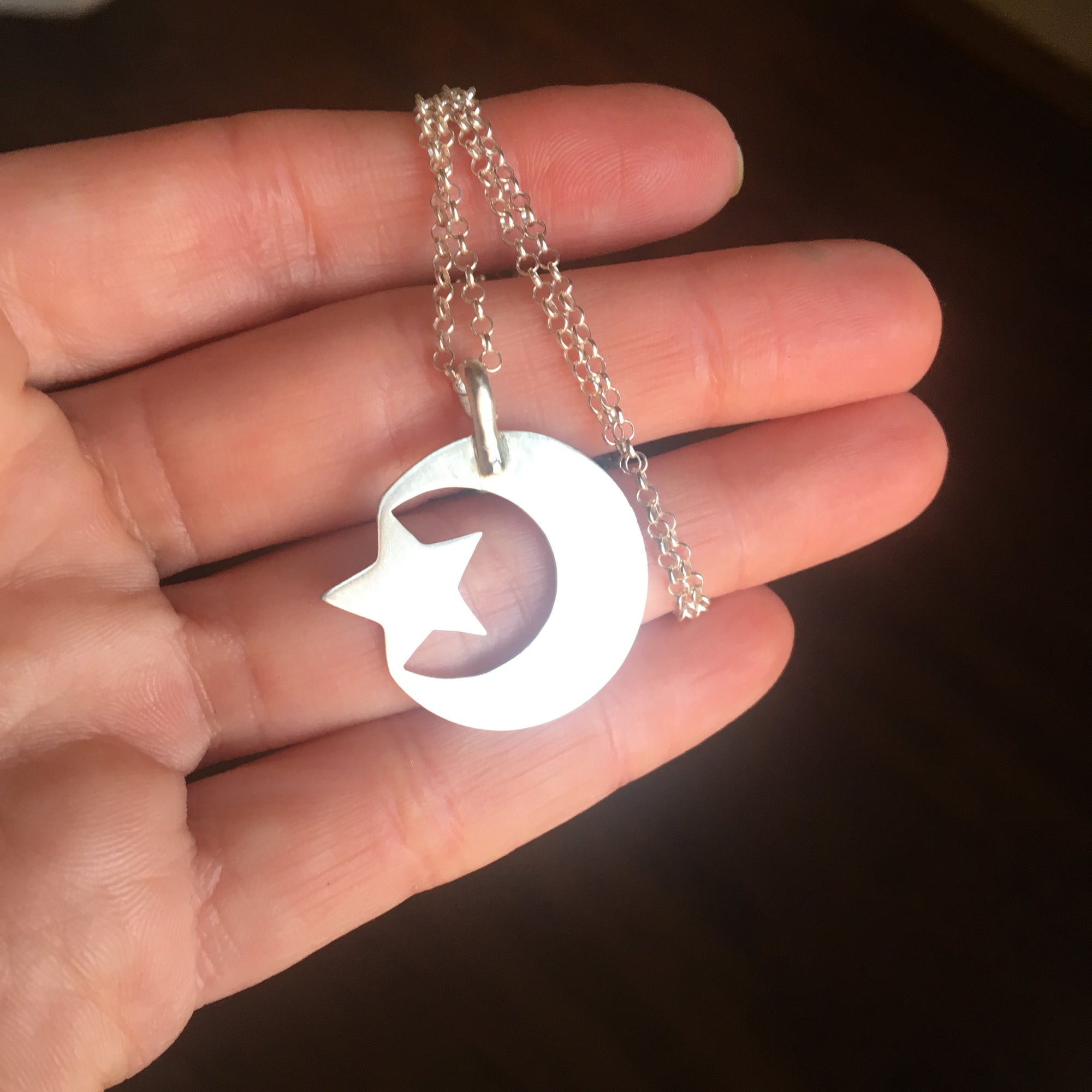moon and stars necklace