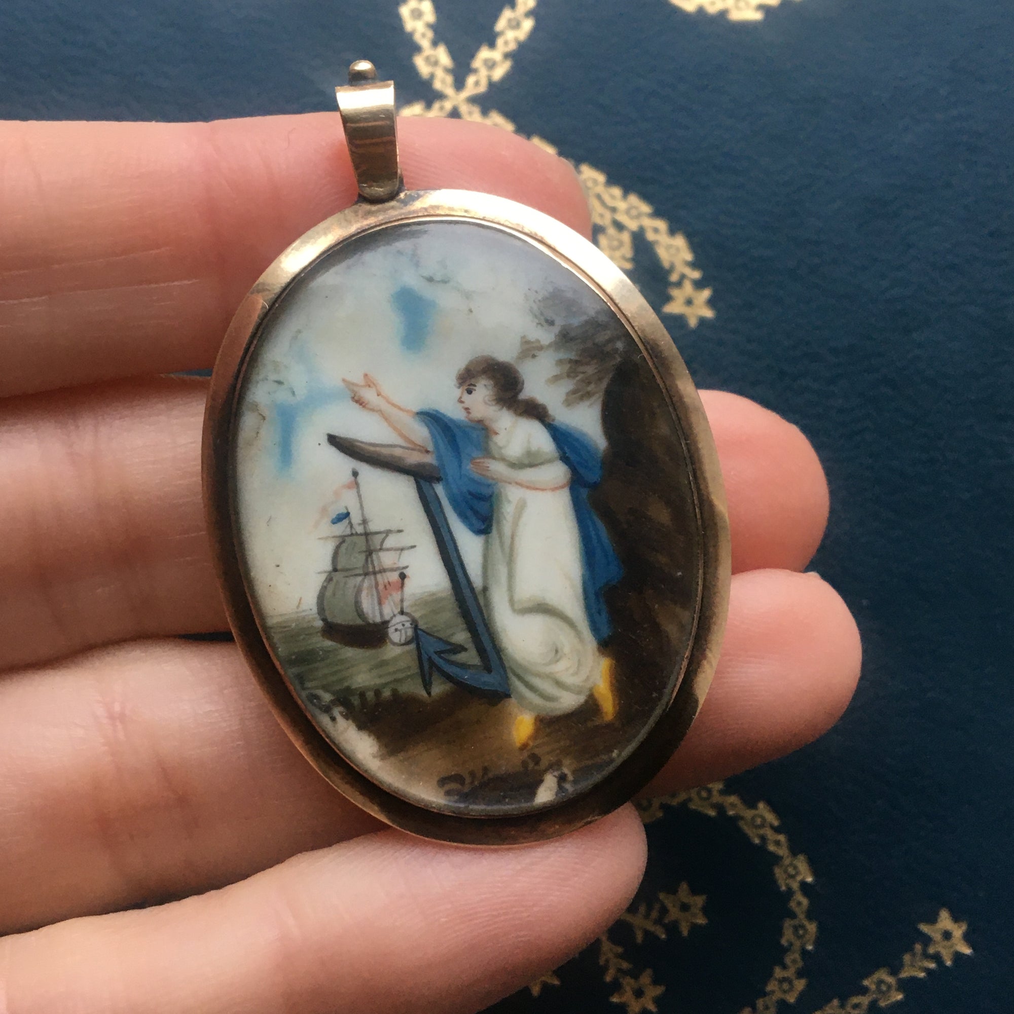Georgian locket