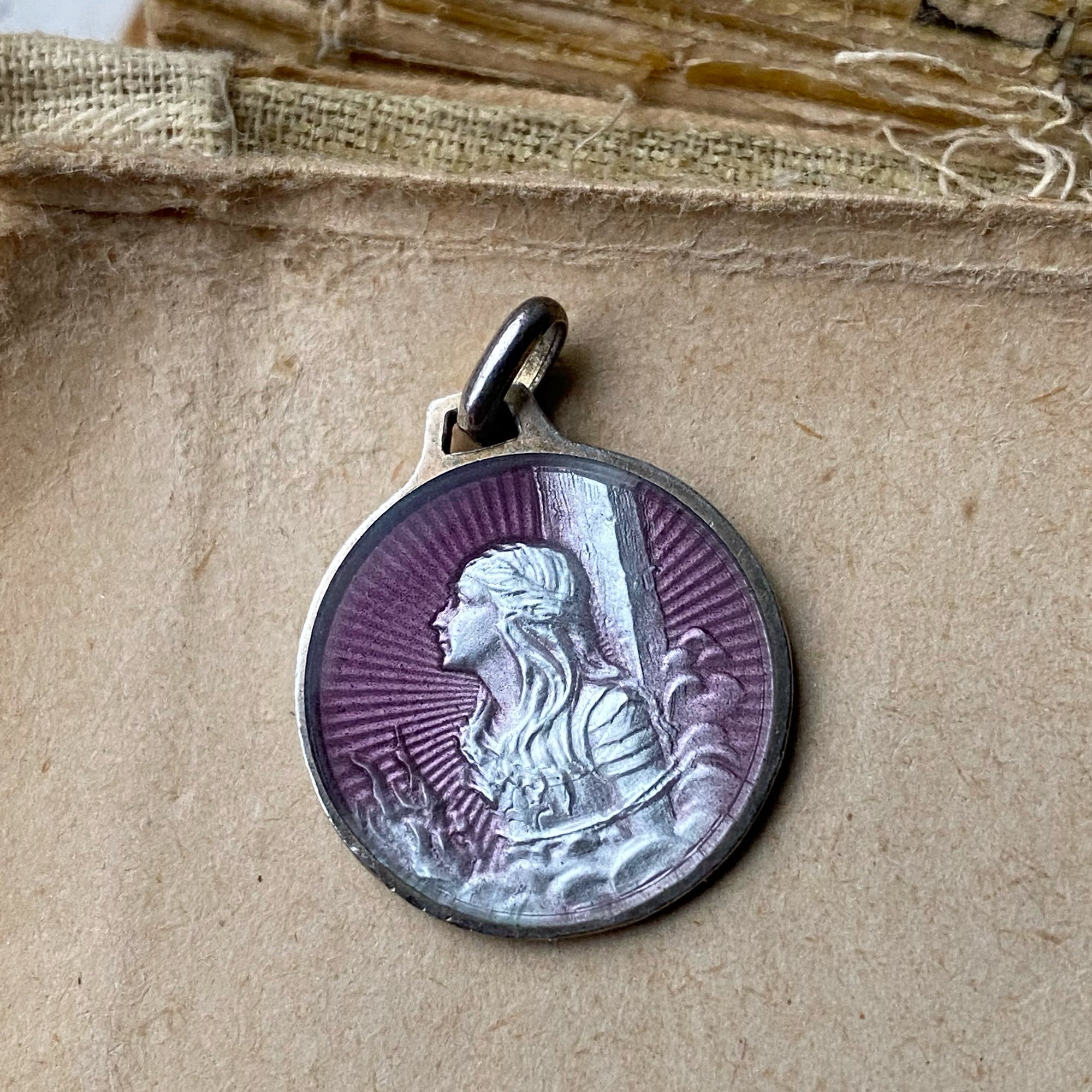 Joan of arc charm