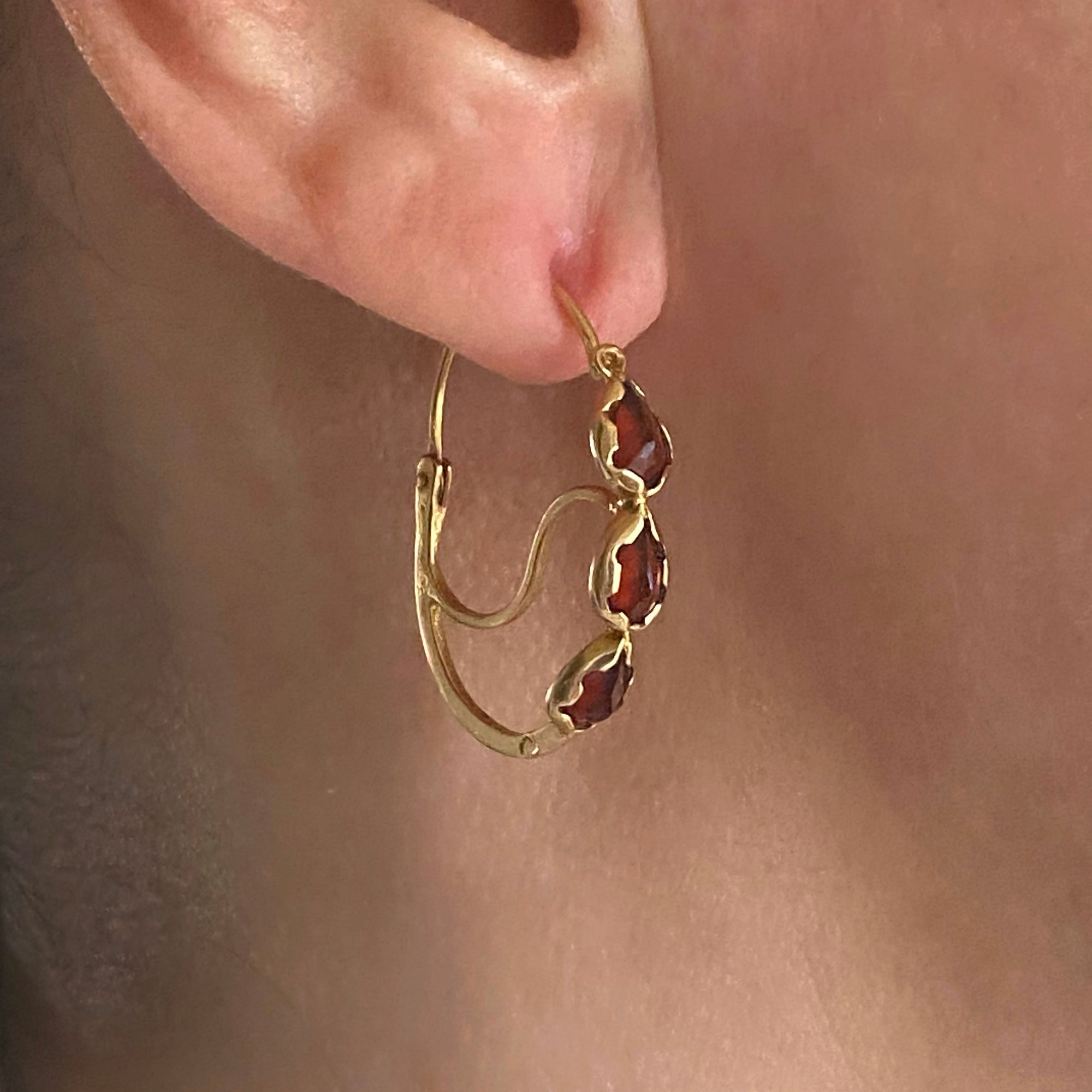 antique earrings
