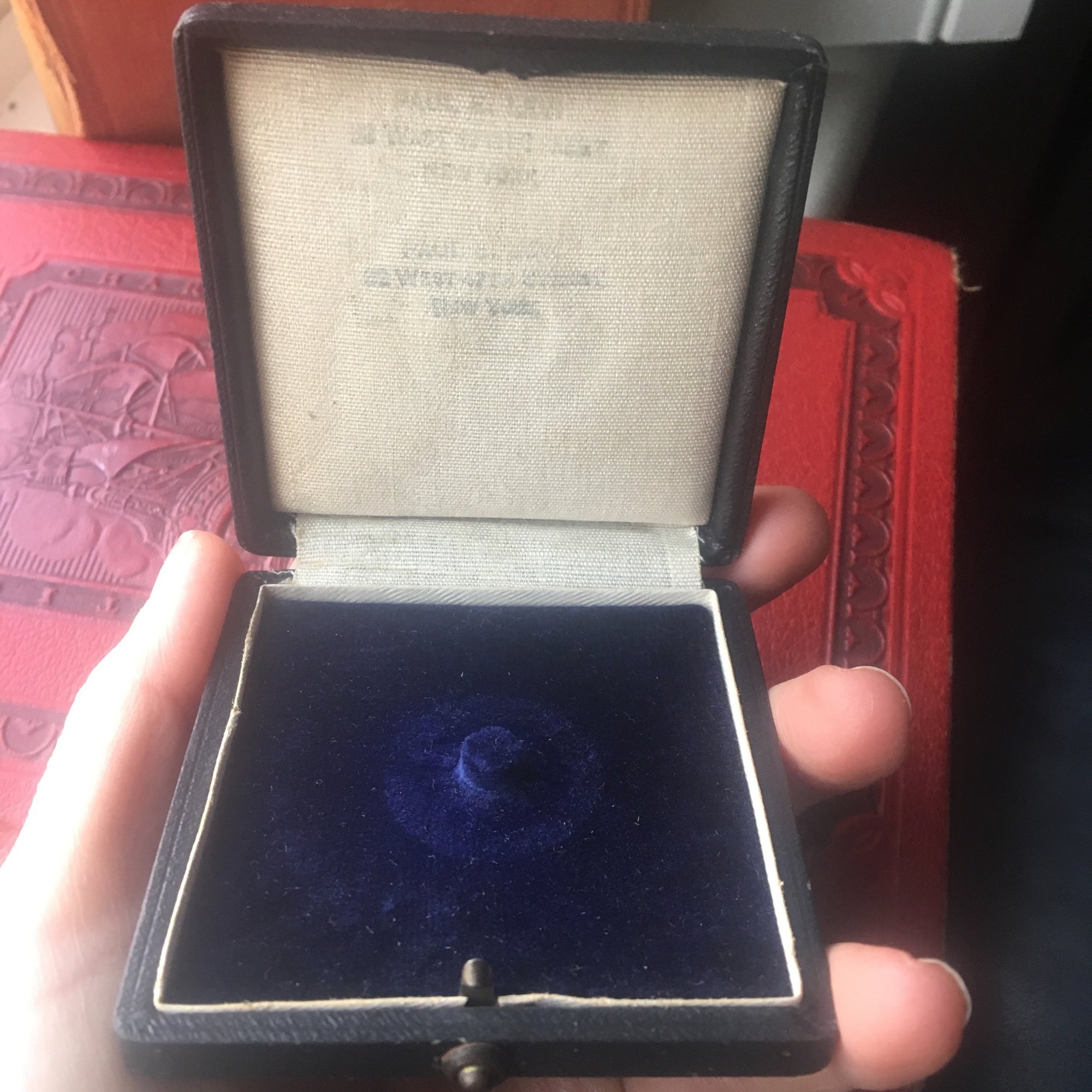 vintage jewellery box