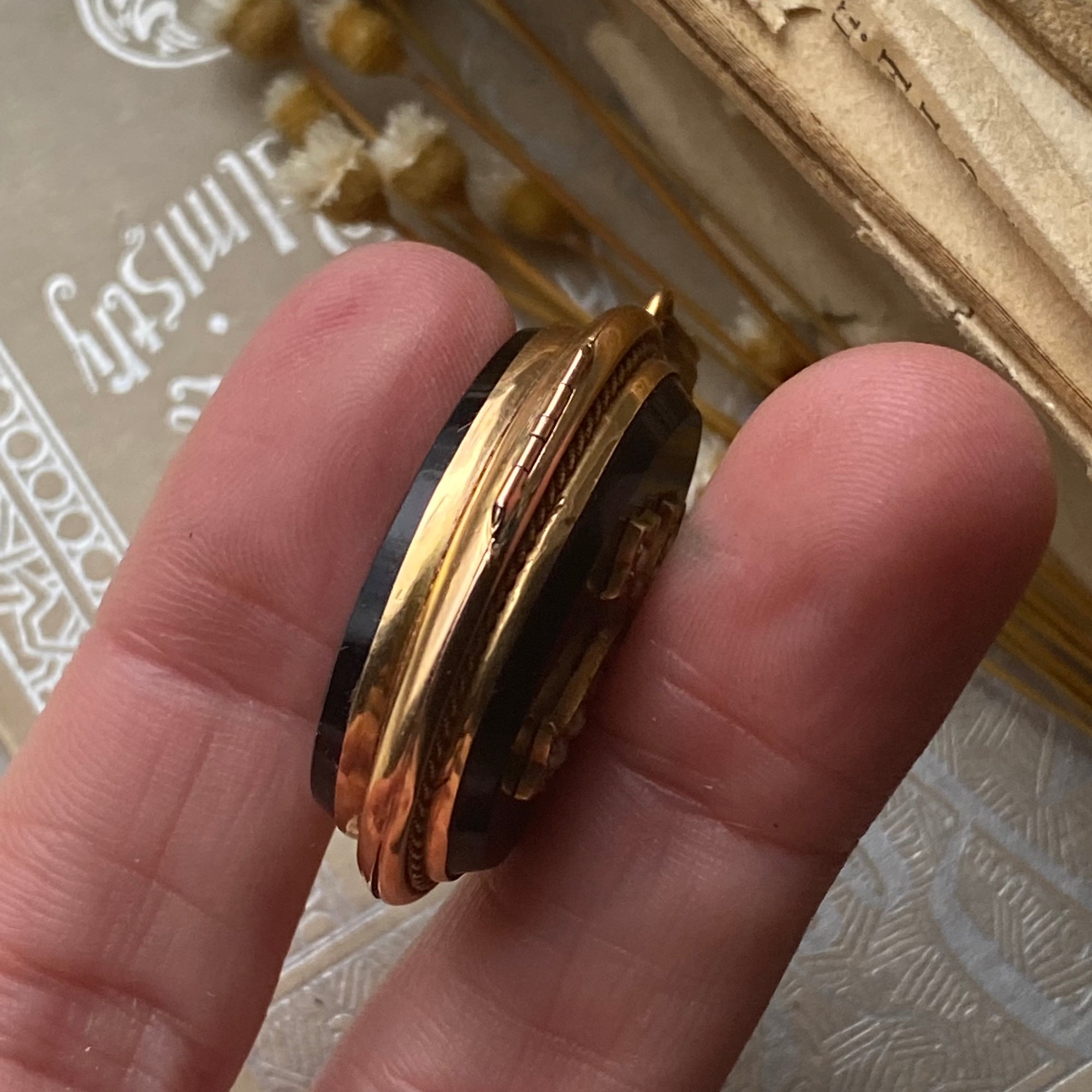 Antique Napoleon III Era French Locket - 18k