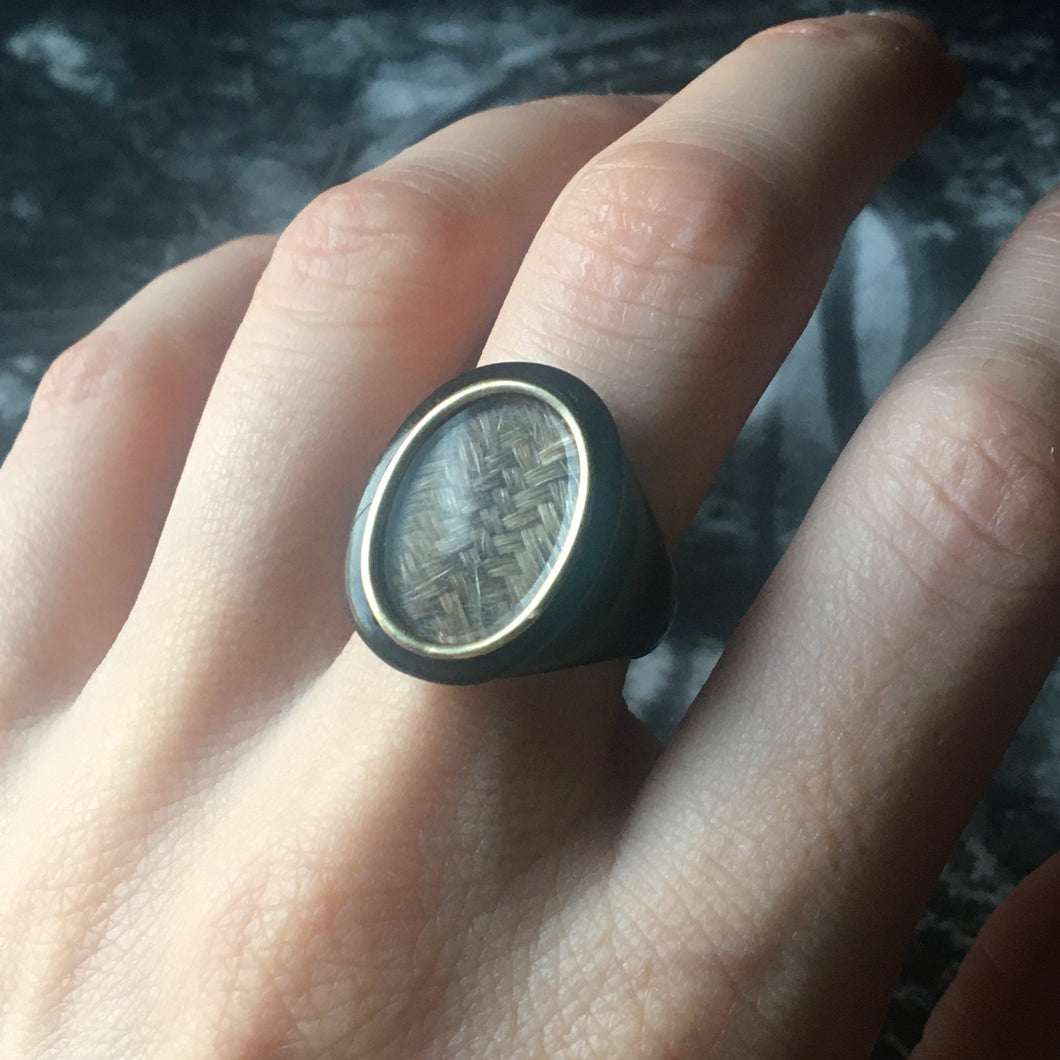 tortoiseshell ring