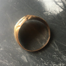Antique Bourbon Era "Ricordo" Ring - Size 9.5