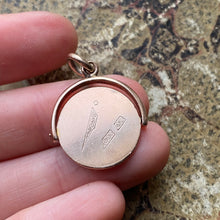 Antique Masonic Spinner - 9k