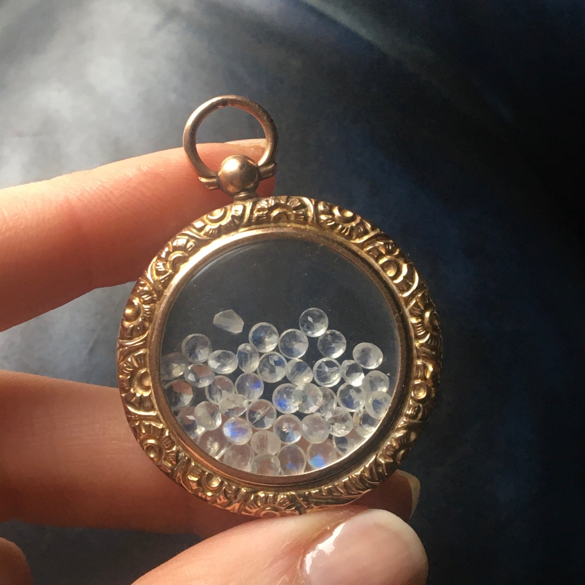 antique shaker locket