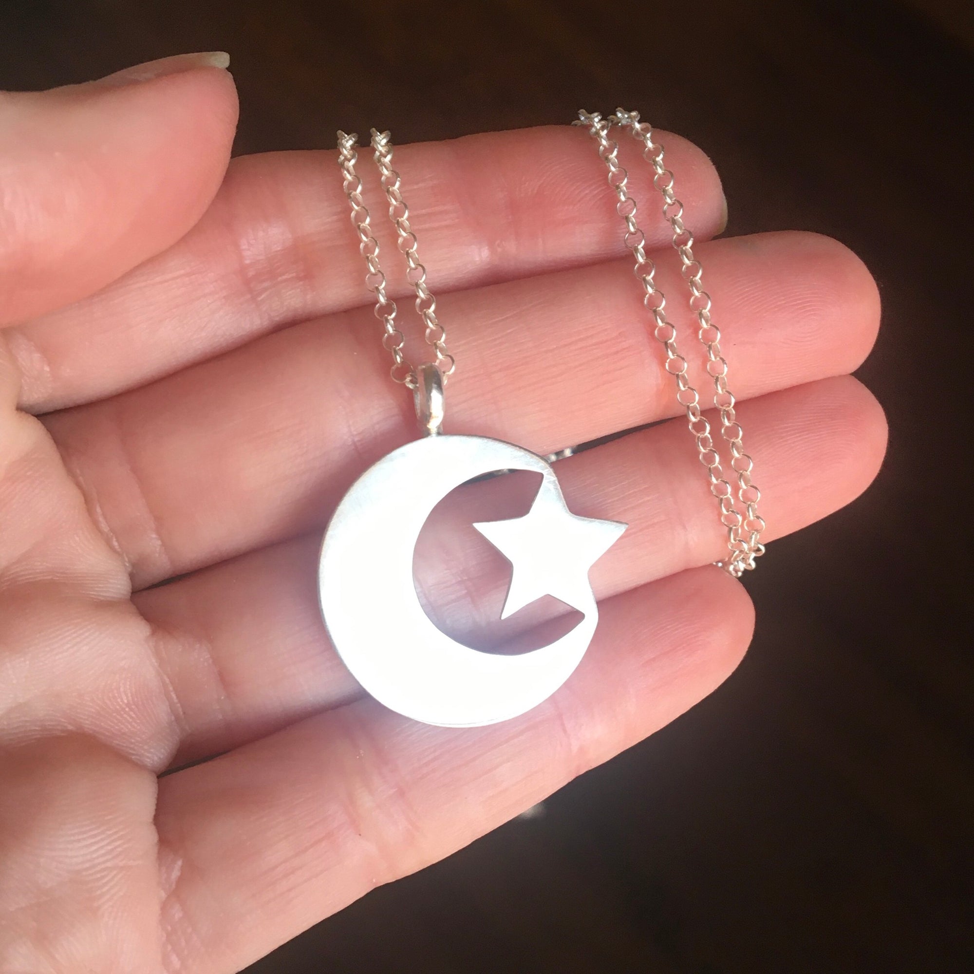 moon necklace