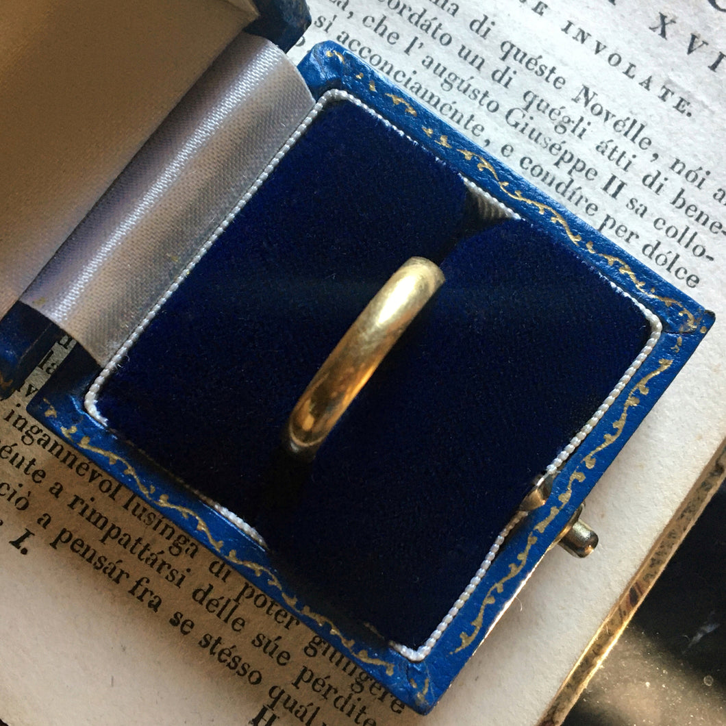 vintage gold band