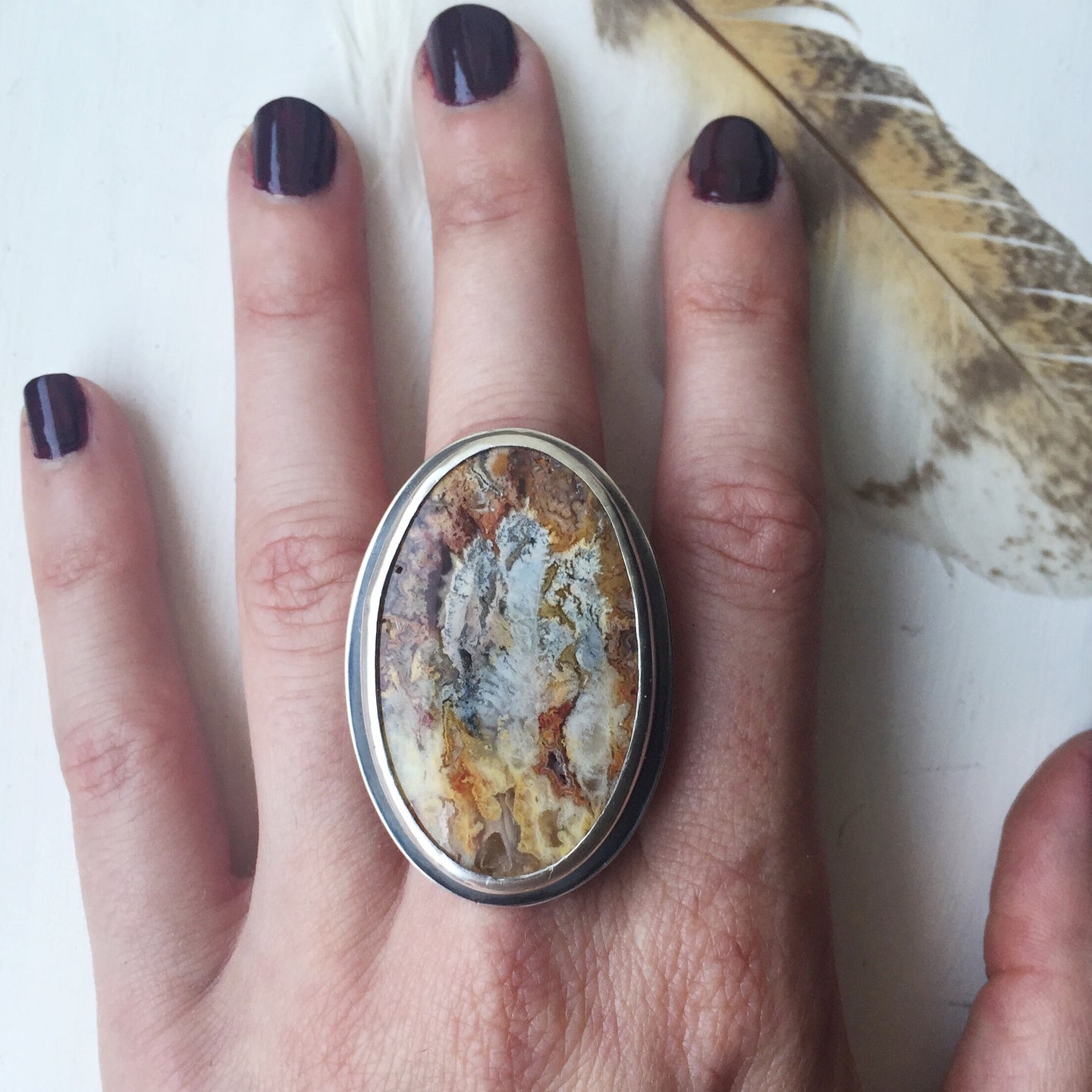 agate ring