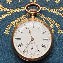 Antique French Pocket Watch - 18k