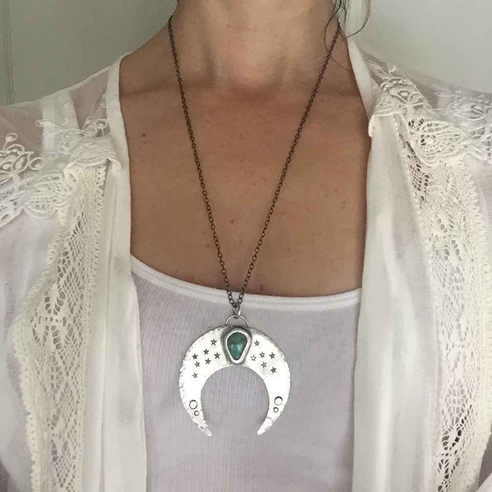 moon necklace