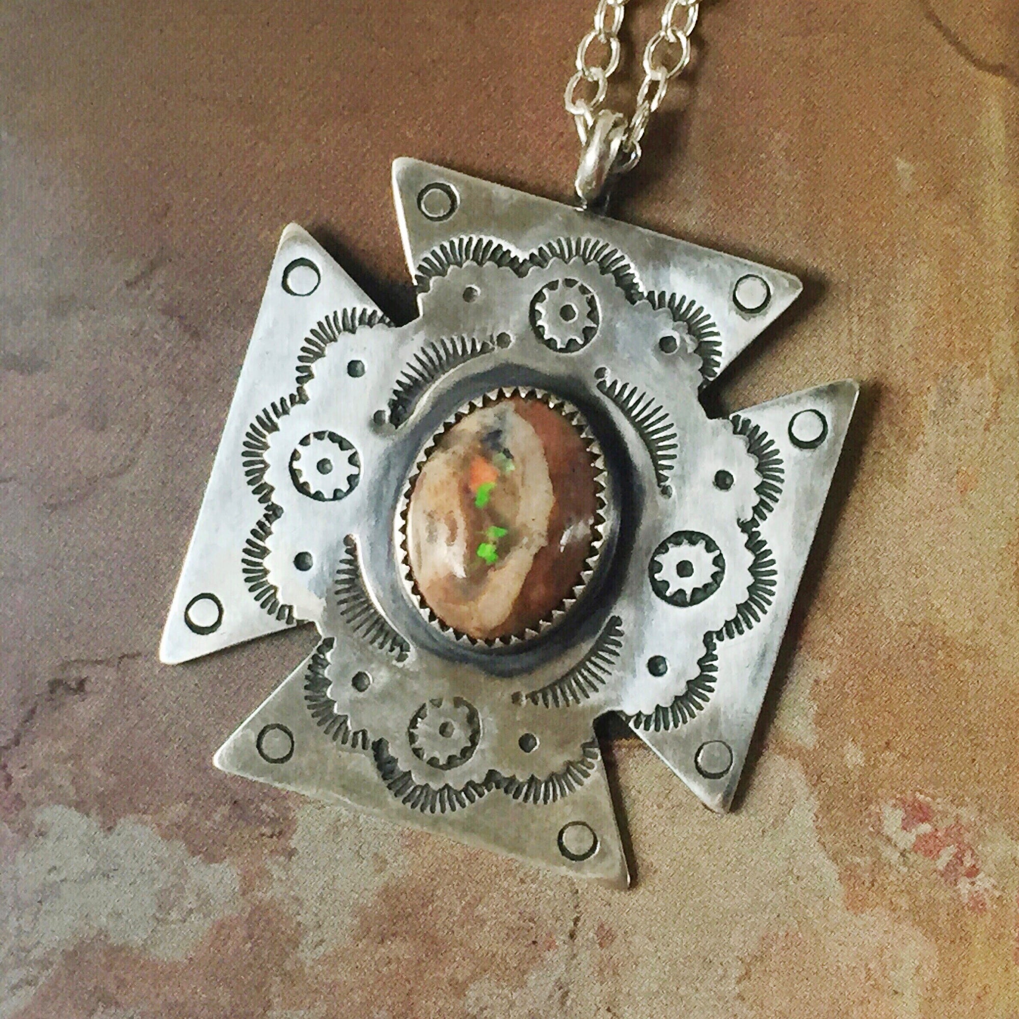maltese cross necklace