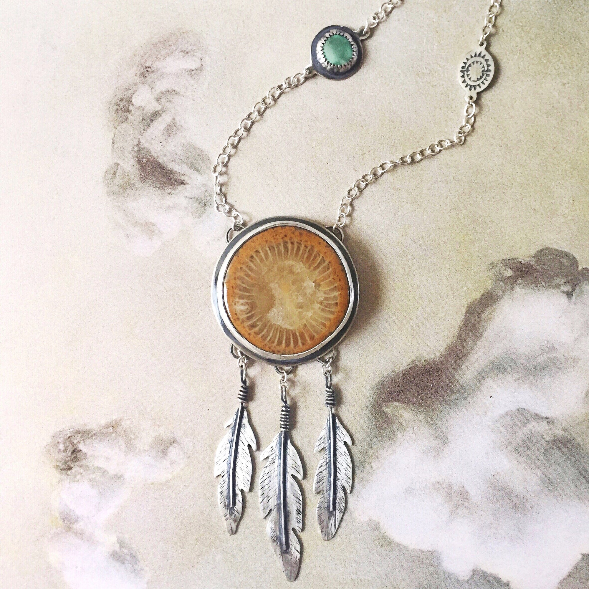 dreamcatcher necklace